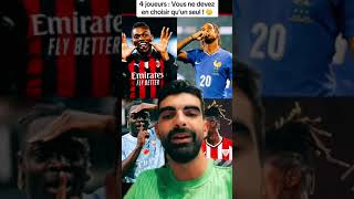 4 joueurs et vous ne devez en gardez qu'un seul #football #mbappe #realmadrid #championsleague