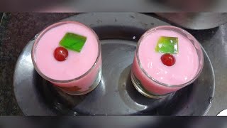 Summer cool recipe,  custard sarbath,