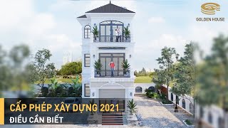 THỦ TỤC CẤP GIẤY PHÉP XÂY DỰNG MỚI NHẤT NĂM 2021