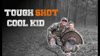 Eastons First Turkey - He makes a great shot in a tough spot! (Catch Clean Cook)