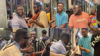 Nonstop Ghanaian🇬🇭live band Jam session🔥Hi life|Emma on bass🎸|So much Fun!😂enjoy till the end🎧