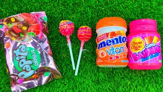 Unpacking Lollipops! Mentos and Kinder Joy ASMR