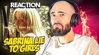 SABRINA CARPENTER - LIE TO GIRLS [FIRST REACTION]