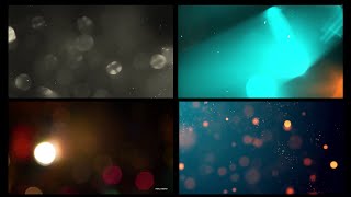 Bokeh 4 Background Effect Overlay |Copyright Free