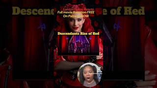 The Full movie reaction is up now FREE on patreon #descendants4 #riseofred #kyliecantrall