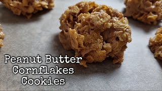 Peanut Butter Cornflakes Cookies.