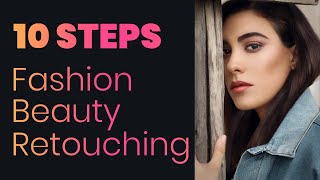 Steps for Fashion & Skin Photo Retouching Photoshop