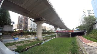 貞陵川 Jeongneungcheon from Jegidong station to Yongdudong Crossroad 정릉천 제기동역 용두치안센터 용두동사거리