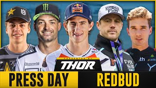 2024 RedBud Motocross | Press Day ft. Sexton, Tickle, Nicoletti