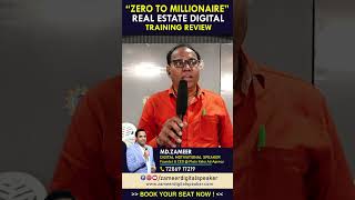 Zero to Millionaire Review | Real Estate Digital Marketing Training | Real Estate Hyderabad