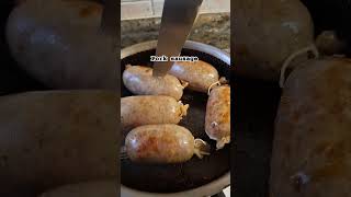 garlic flavor pork sausage #shortsvideo #food