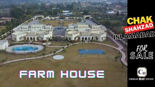 Farm House is for SALE in Chak Shahzad | Chohan HAY Estate | Islamabad