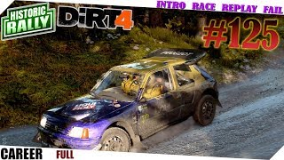 Dirt 4 Historic Rally Full Career #125 - Peugeot 205 T16 Evo 2 4WD - Wales