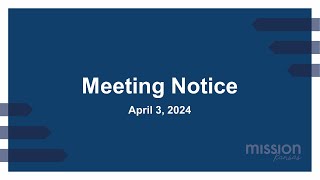 April 2024 Committee Meetings