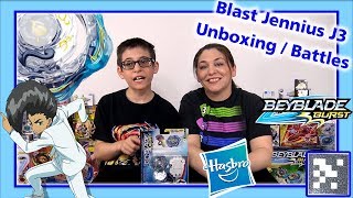 Blast Jinnius J3 Unboxing and Battles