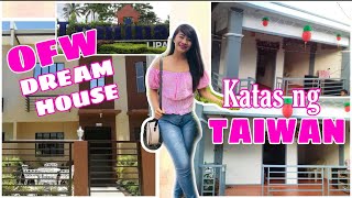 OFW SIMPLE HOUSE |4 na taon sa taiwan may 2 pundar na bahay|Katas ng TAIWAN+TIPS|ofwtaiwan|Sexy Anne