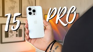 iPHONE 15 PRO : je suis quand même DÉÇU ! - TEST