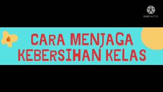 Cara menjaga kebersihan kelas | Animasi anak