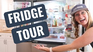 What's in my Fridge? | Fridge Tour and CLEAN WITH ME