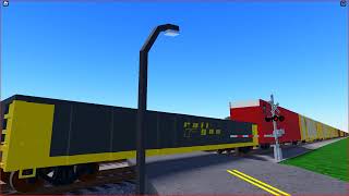 Roblox: CSXT SD70ACE 4816 Leads Q359-12 With a Great Raised Letter K5LLA