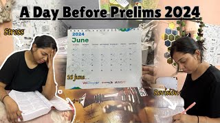 A Day Before UPSC Prelims Exam | Struggle before exam | IAS Aspirant life #upscexam