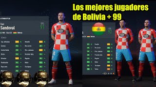 FIFA 23 Los mejores  jugadores de Bolivia +99 #fc24 #fifa23 (Toni Sandoval fifa 23 ) #love