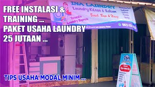 Free Instalasi dan Training Review Paket Usaha Laundry Kiloan 25 Juta Kramatjati Jakarta Timur