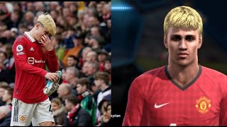 Alejandro Garnacho pes 2013 face(Man united-Argentina)/Alejandro Garnacho pes 2013 yüz yapımı