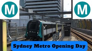 Adam's Trains Vlogs: Sydney Metro Northwest Opening Day