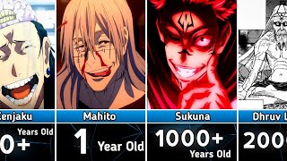 How Old is Jujutsu Kaisen Characters? | Age & DOB