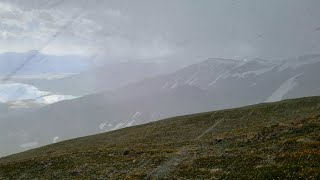 Crazy Hail Storm on Mt. Elbert