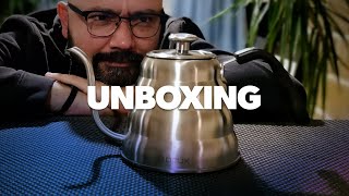 Coffee Kettle Unboxing - Hervidor de agua de cuello de ganso para preparar tu café ☕️ ¿Vale la pena?