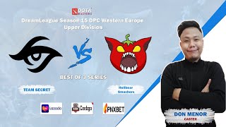 [Dota2 Live]  Team Secret vs Hellbear Smashers (B03) DreamLeague Season 15 DPC Western Europe Upper