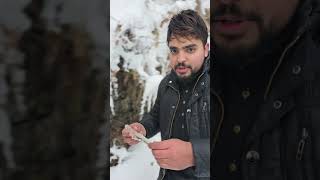 Stalactite Vs Stalagmite: Ice Stalactite seen on beautiful snow loacation #biology