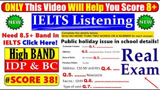 IELTS LISTENING PRACTICE TEST 2024 WITH ANSWERS | 30.10.2024