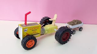 How To Make A Electric Tractor Toy Diy Electric Tractor || DJ truck kaise banaye