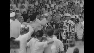 [HQ] Ramon Magsaysay takes his oath of office (December 1953)