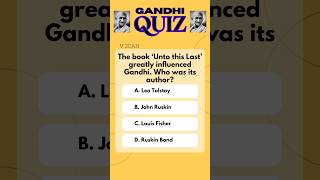 Gandhi Jayanti quiz|solved|top questions|No.1