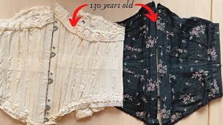 Examining Two 1890s Swiss Riding Corsets  From the Study Collection