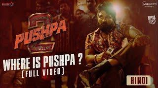 Where is Pushpa    Pushpa 2   The Rule 🔥   Hindi   Allu Arjun   Sukumar   Rashmika   Fahadh Faasil