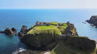 Dunnottar Castle By Drone