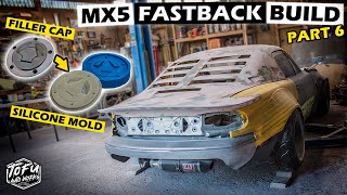 Finishing the Bodywork and Making Silicone Molds! Cyberpunk Miata Build: Part 6