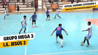 #Arequipa: I.E. Grupo Mega VS I.E. Jesús (Juegos Escolares 2024 - PARTIDO COMPLETO)