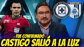 🤬💥¡ESCÁNDALO TOTAL! FMF CONFIRMA SANCIÓN BRUTAL PARA GATO ORTÍZ | Noticias Del Cruz Azul Hoy