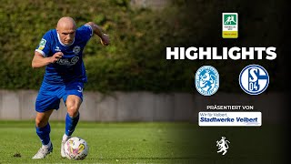 SSVg Velbert 02 vs. FC Schalke 04 U23 – Highlights & Tore | Regionalliga West