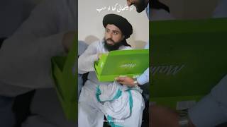 حافظ سعد رضوی کارکن کے گھر میٹھائی لھاتے ہوئے|Saad Rizvi Short#viralshort #murshidswag