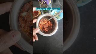 Lehsun ki chutney | Garlic chutney | Rajasthan most famous chutney #viral #food #shorts #recipe