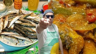 Delicioso suquet de sardinas:Cocina tradicional marinera