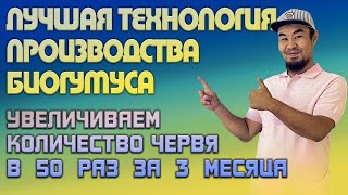 Лучшая технология производства биогумуса в Казахстане