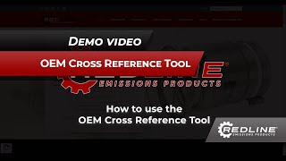 How to use the REP OEM Cross-Reference Tool for diesel aftertreatment parts.